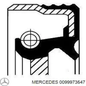 0089970547 Mercedes сальник коленвала двигателя передний