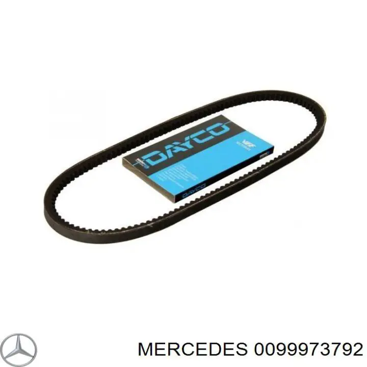 0099973792 Mercedes ремень генератора