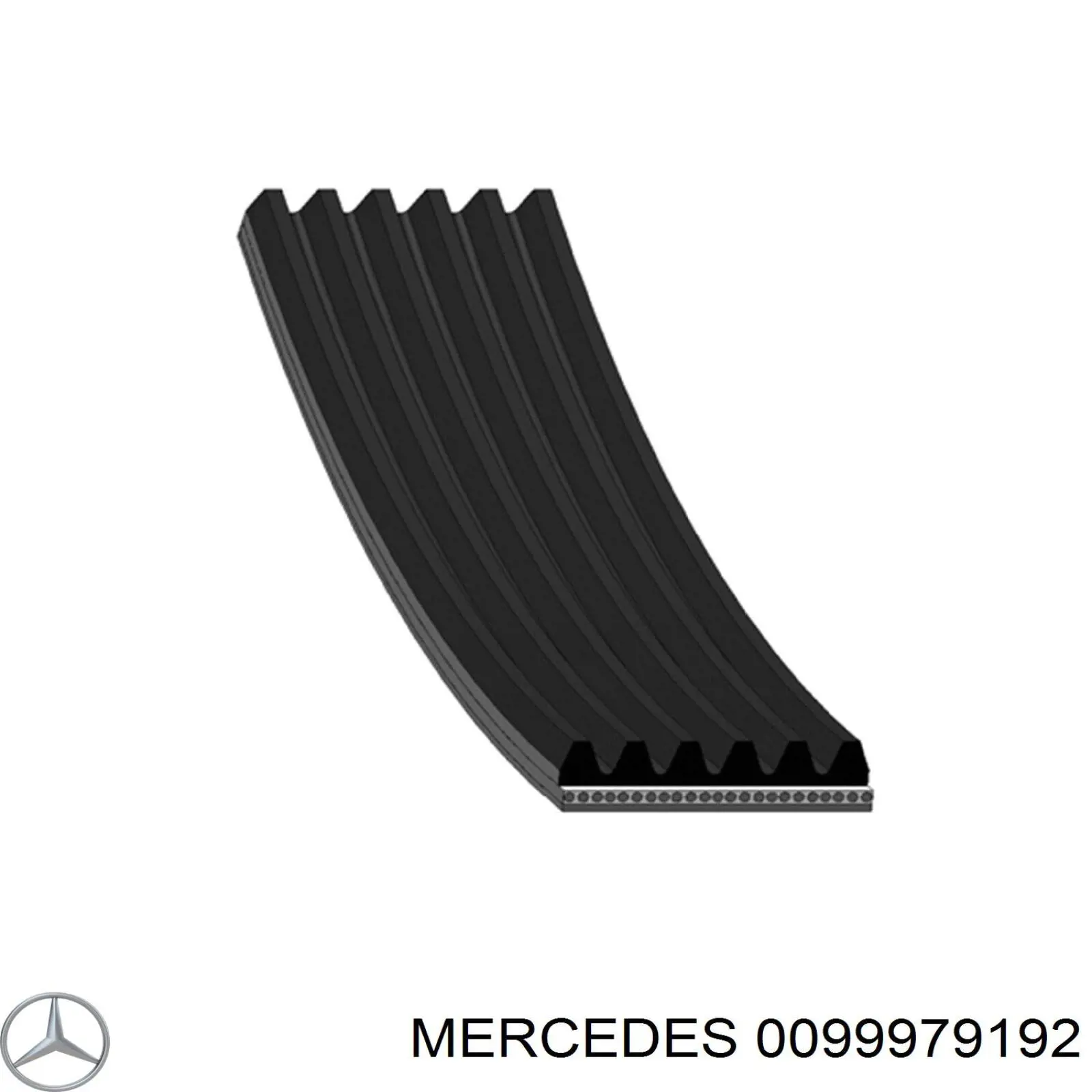 0099979192 Mercedes ремень генератора