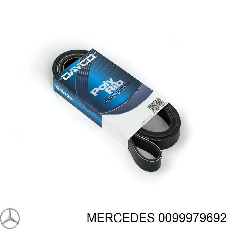 0099979692 Mercedes ремень генератора