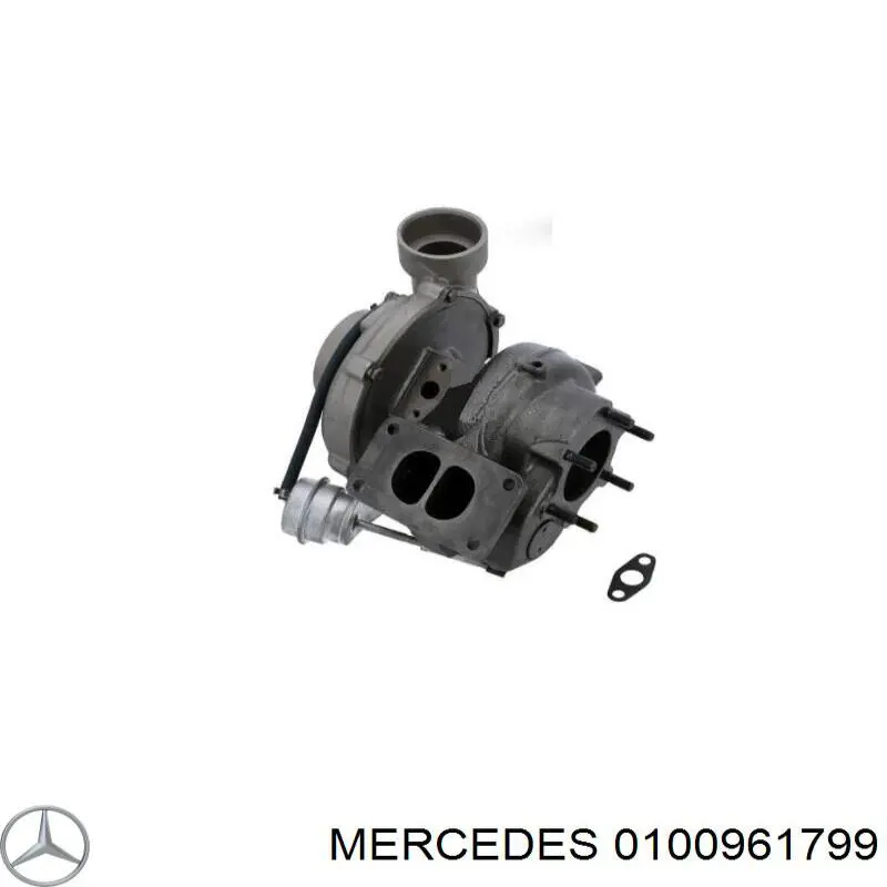 A009096019980 Mercedes турбина