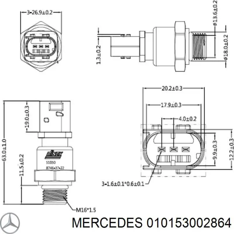  A010153002864 Mercedes