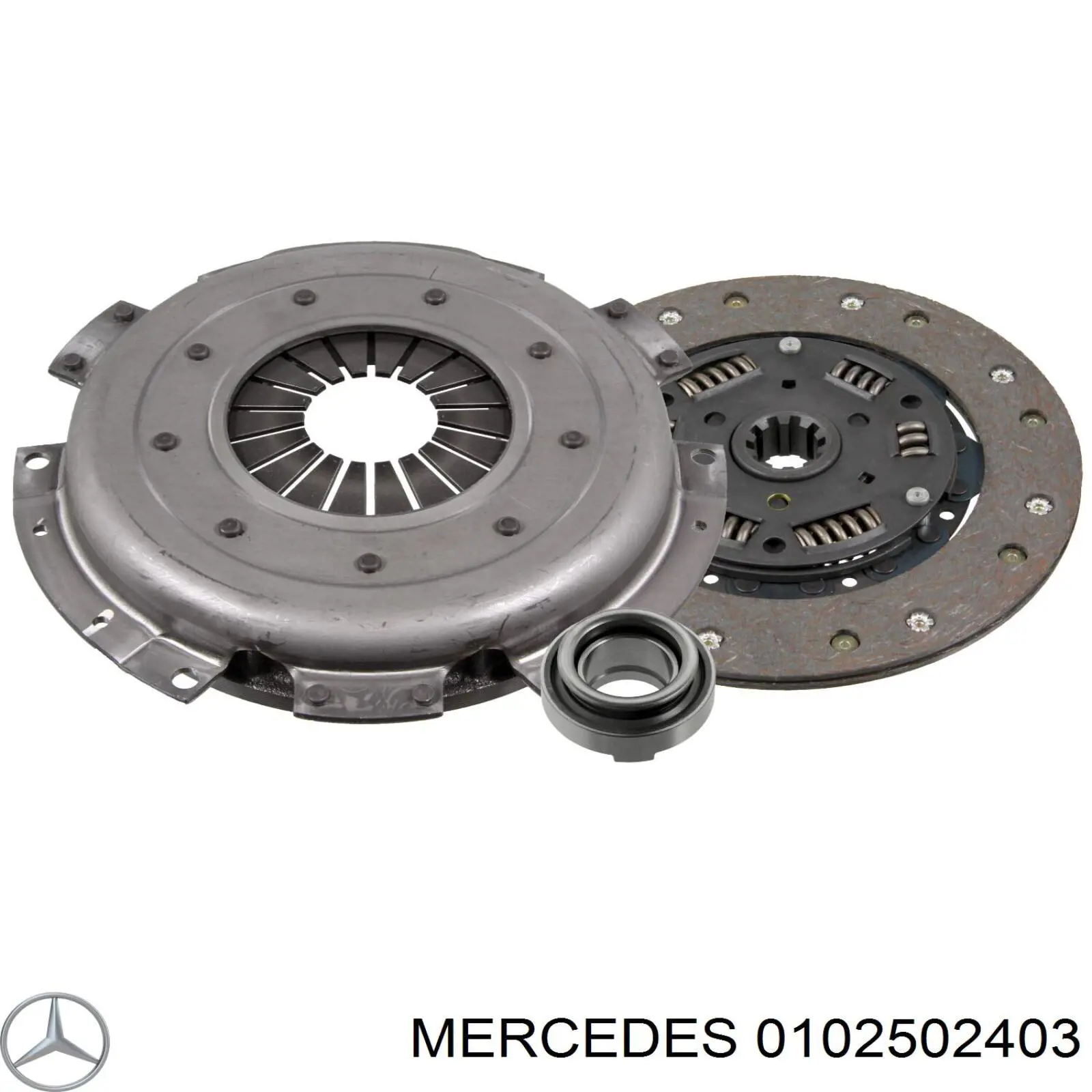 0102502403 Mercedes диск сцепления