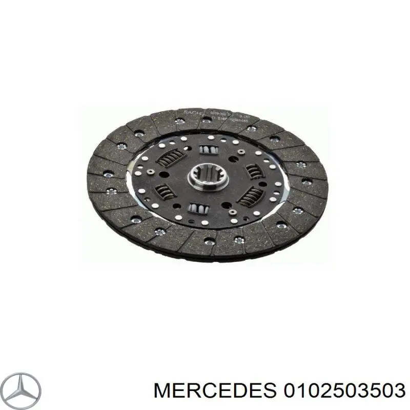 0102502903 Mercedes диск сцепления