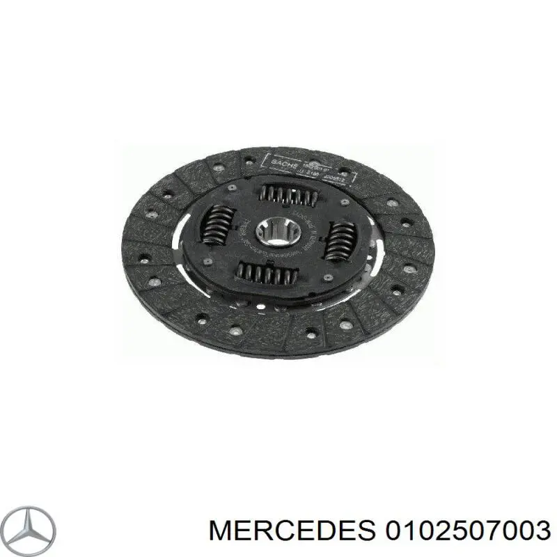 Диск сцепления Mercedes 0102507003 цена, от 40.21 USD