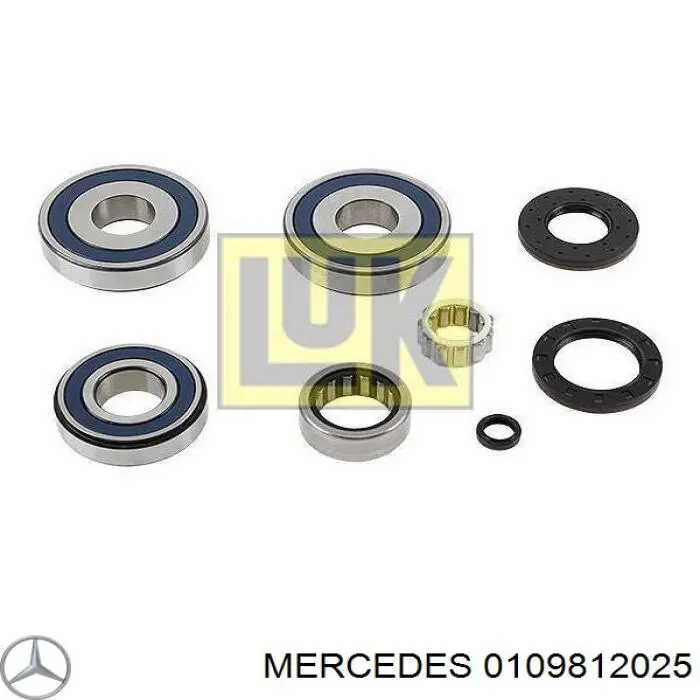 Подшипник вторичного вала КПП Mercedes A0099816825 цена, от 48.67 USD