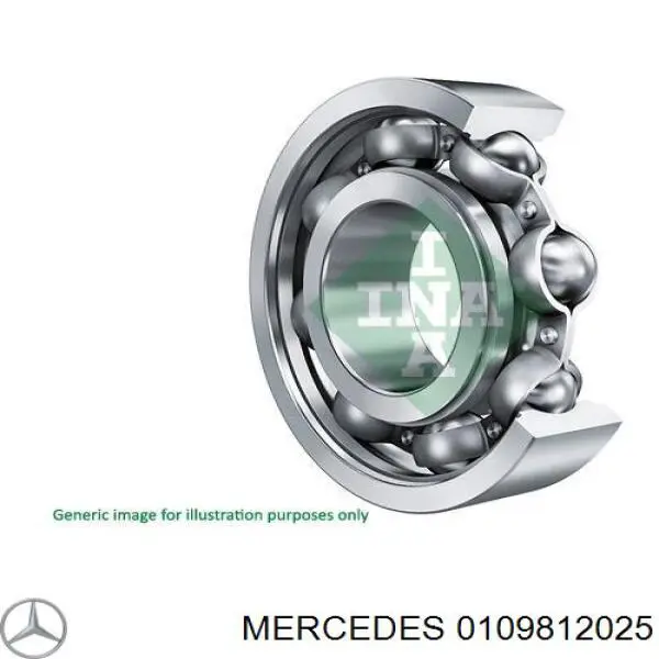Подшипник вторичного вала КПП VAG 0CB311235D цена, от 66.69 USD