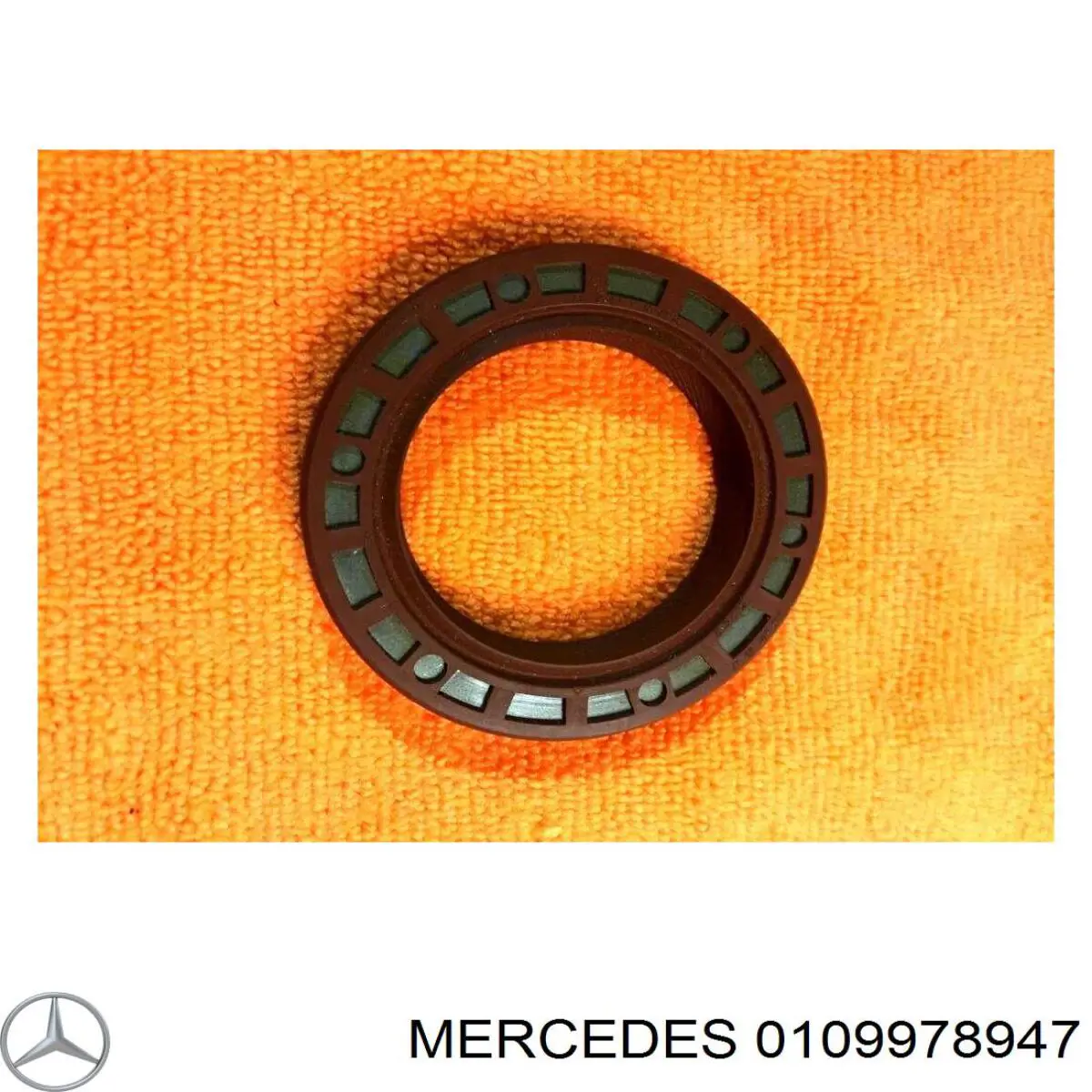 0109978947 Mercedes сальник коленвала двигателя передний