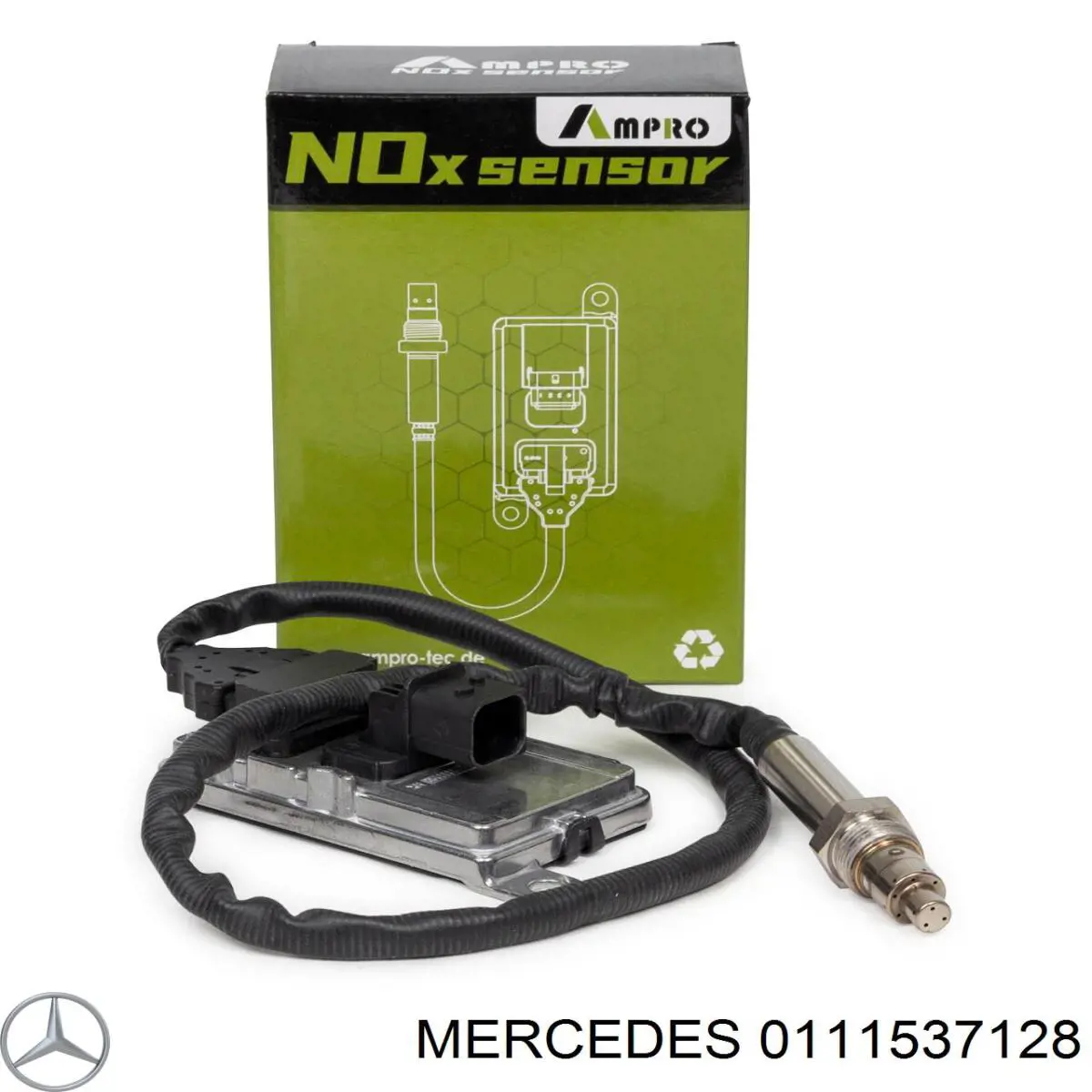 011 153 71 28 Mercedes sensor de óxidos de nitrogênio nox