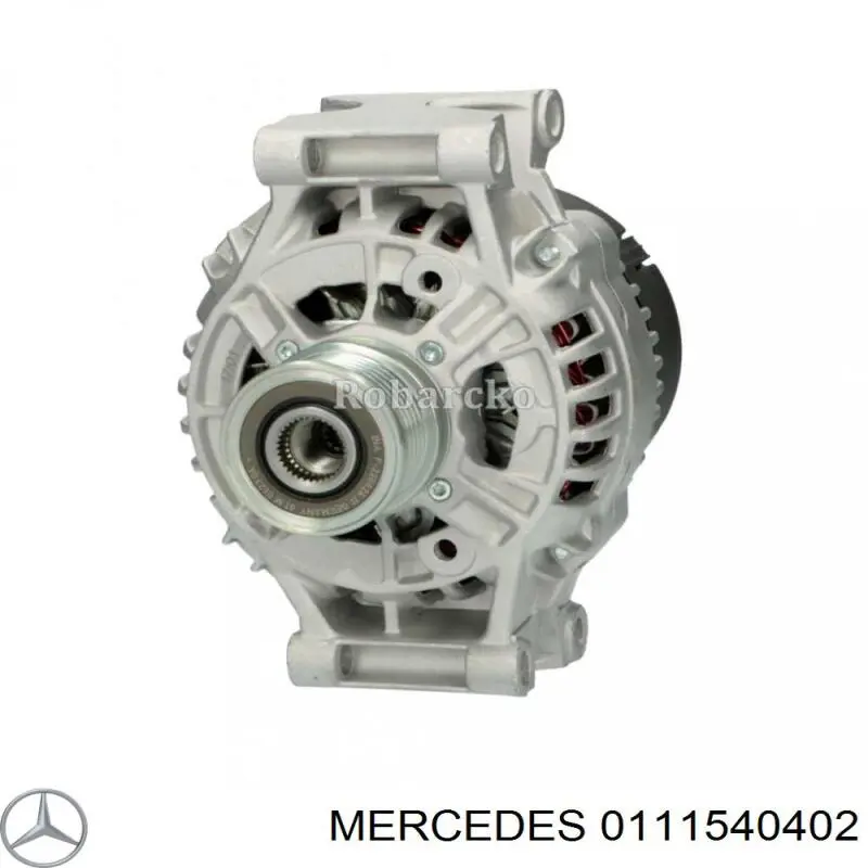 0111540402 Mercedes генератор