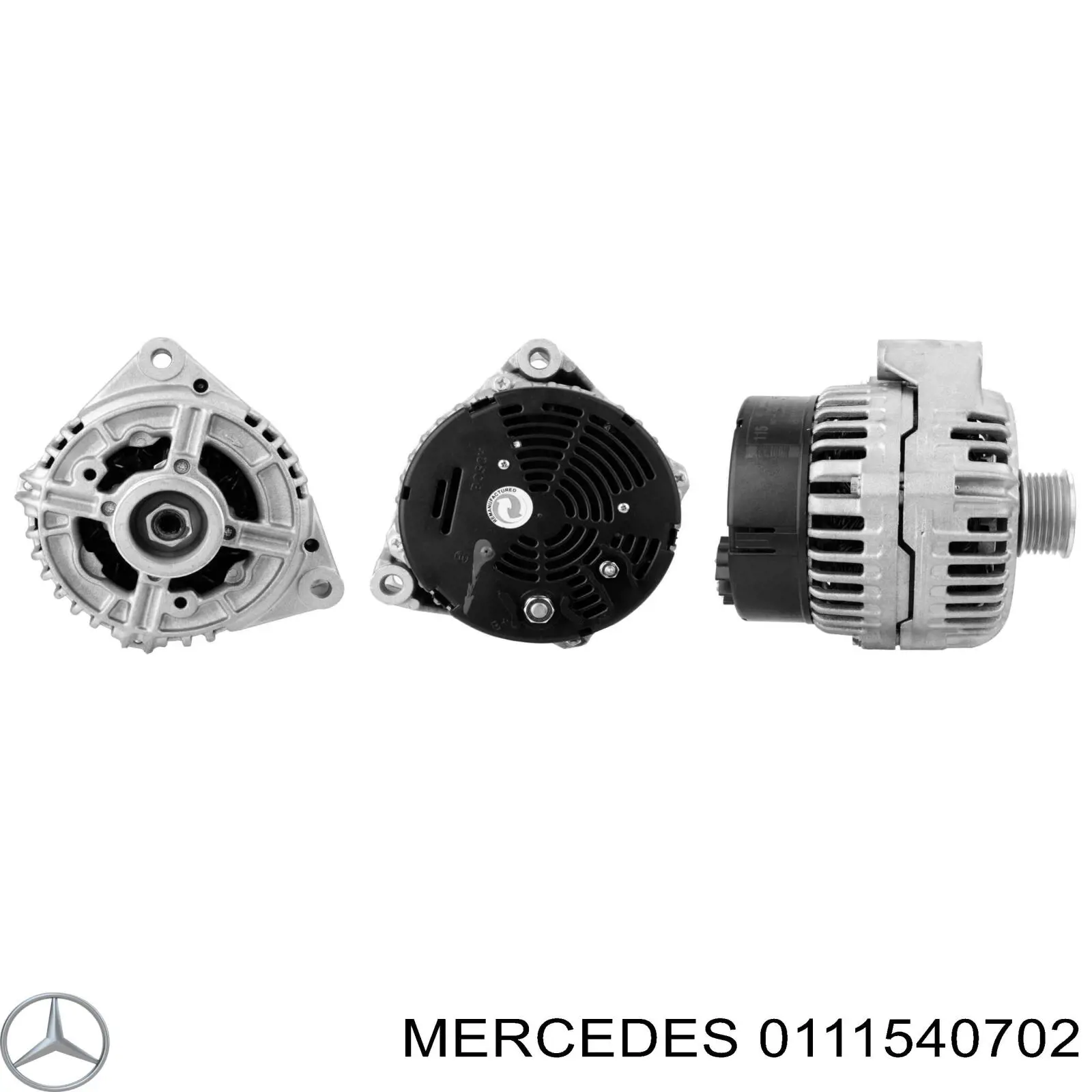 0111540702 Mercedes генератор
