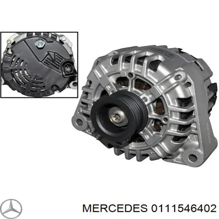 0111546402 Mercedes генератор