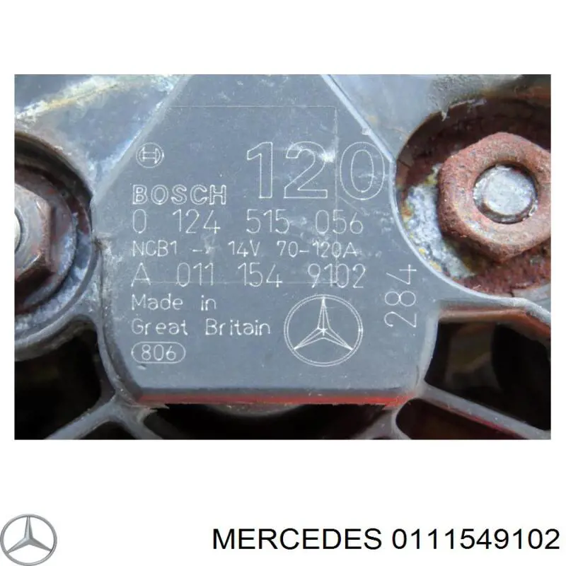 Автомобильный генератор Mercedes 0111549102 цена, от 127.25 USD
