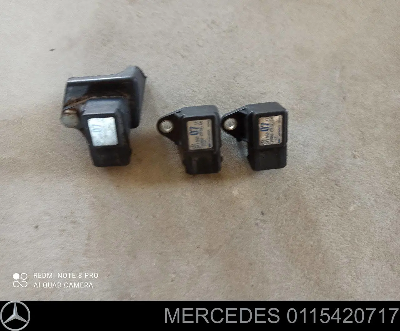 Купить 0115420717 Mercedes Датчик MAP