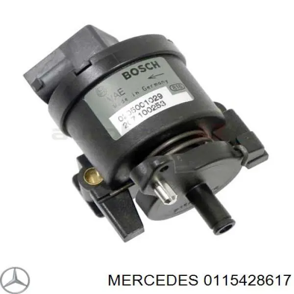0115428617 Mercedes датчик положения педали акселератора (газа)