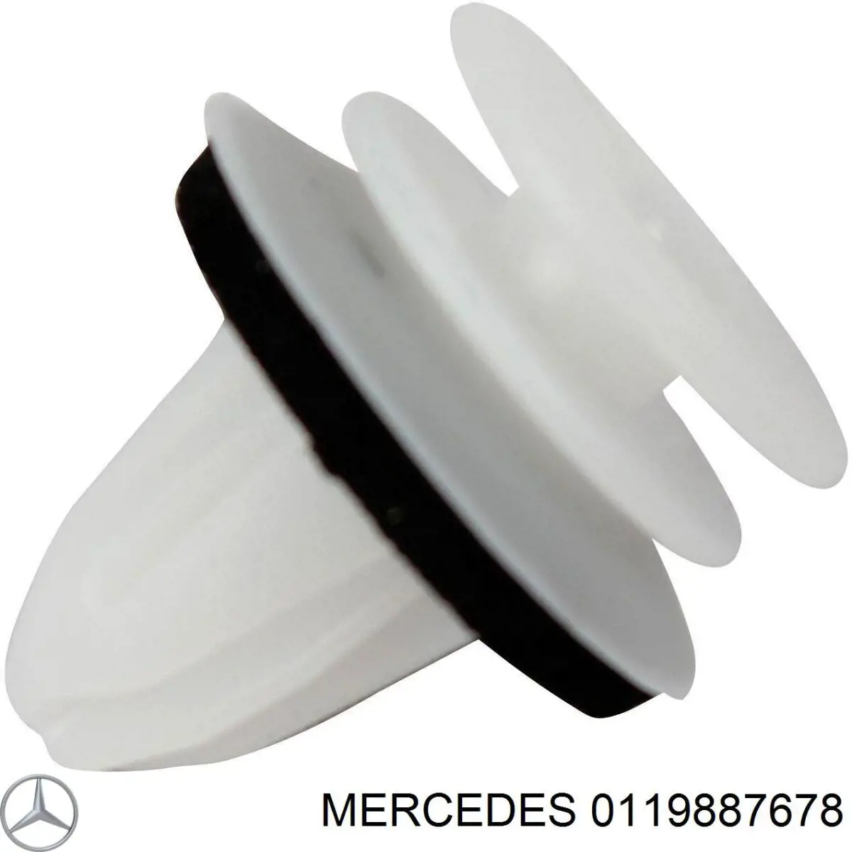 0119887678 Mercedes пистон (клип крепления обшивки двери)
