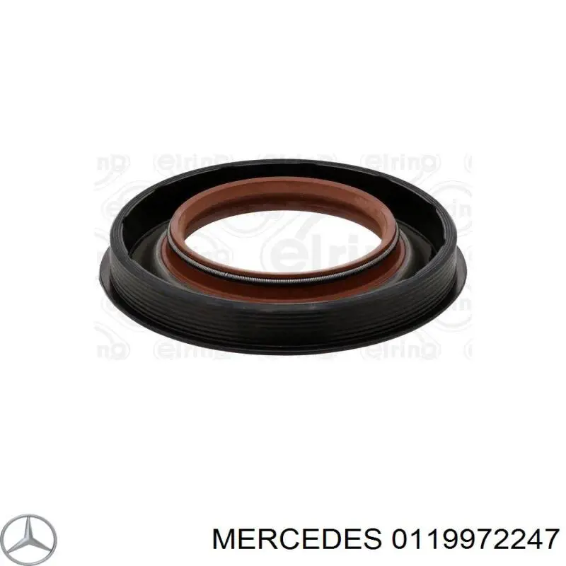 Сальник коленвала двигателя передний 0119972247 Mercedes