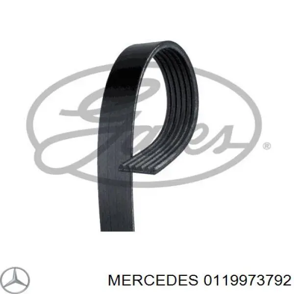0119973792 Mercedes ремень генератора