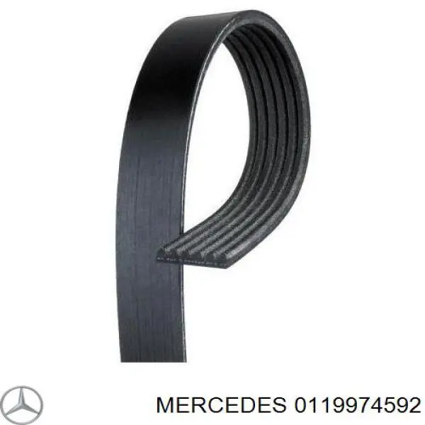 0119974592 Mercedes ремень генератора