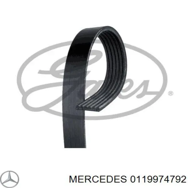 Клиновый ремень Mercedes 0119974792 цена, от 25.27 USD