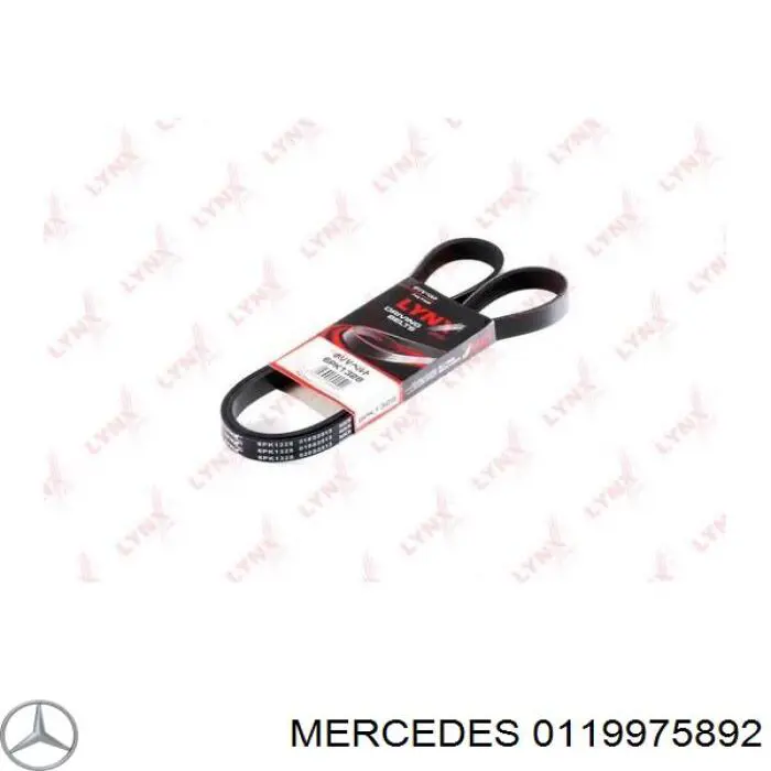 Клиновый ремень Mercedes 0119975892 цена, от 10.29 USD
