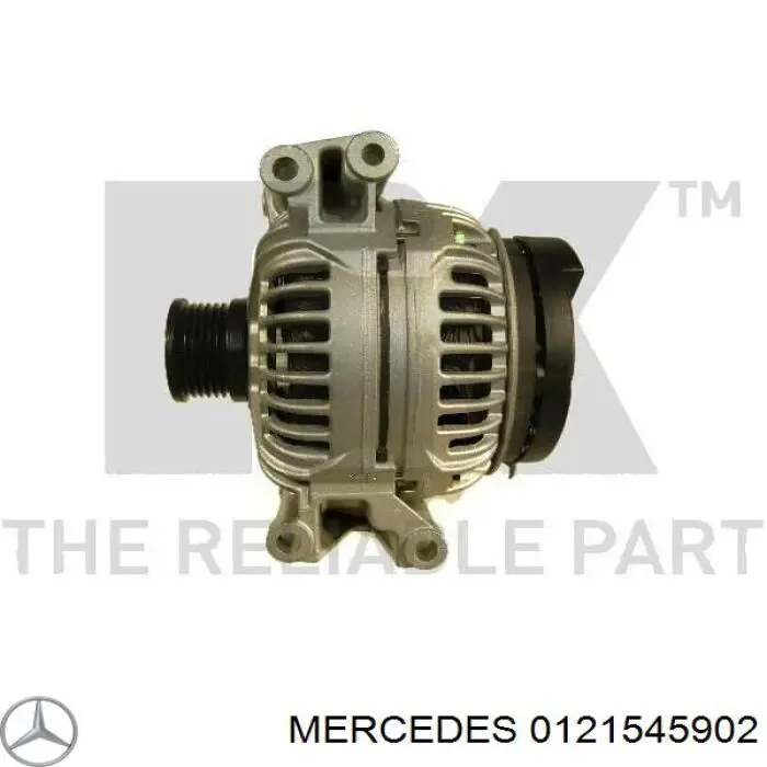 Автомобильный генератор Mercedes 0121545902 цена, от 117.16 USD