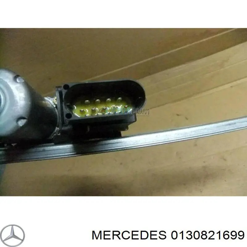 0130821699 Mercedes motor de acionamento de vidro da porta dianteira esquerda