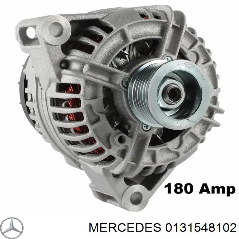 0131548102 Mercedes генератор