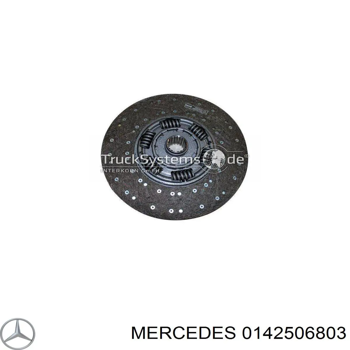 Диск сцепления 0142506803 Mercedes