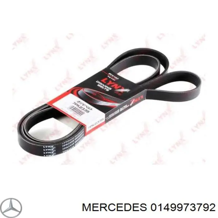 0149973792 Mercedes correia dos conjuntos de transmissão