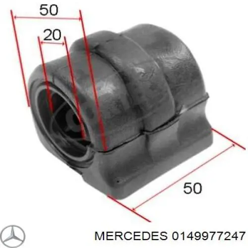 Купить A0149977247 Mercedes Сальник редуктора заднего моста