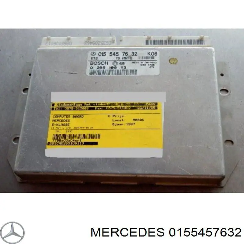Купить 0155457632 Mercedes Блок управления контролем тяги (ETS)