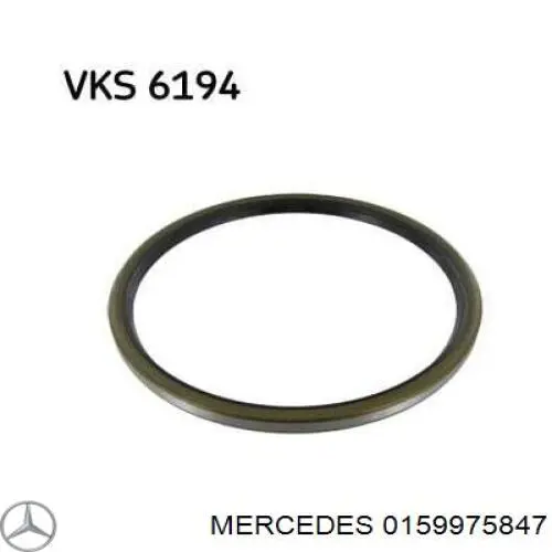 0159975847 Mercedes сальник передней ступицы внутренний
