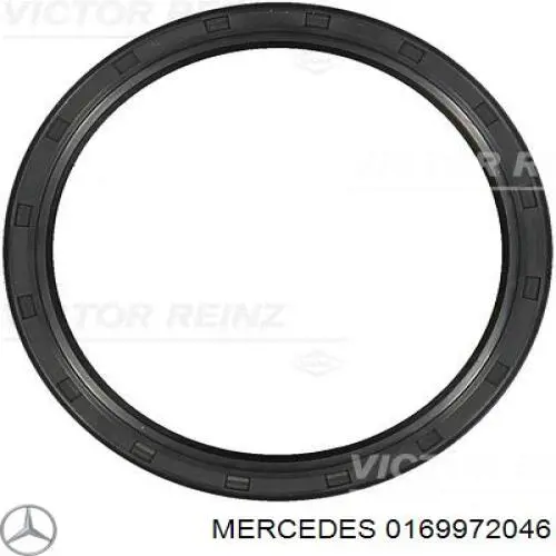 0169972046 Mercedes vedação traseira de cambota de motor