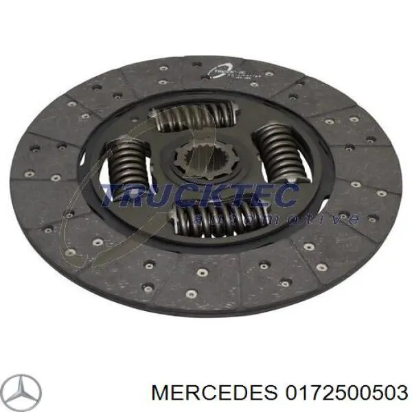 Диск сцепления 0172500503 Mercedes