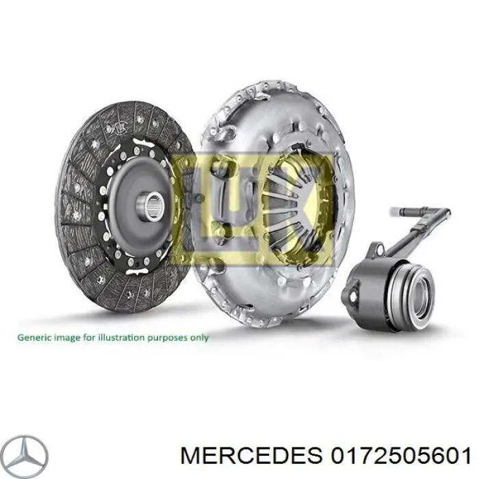 Сцепление 0172505601 Mercedes