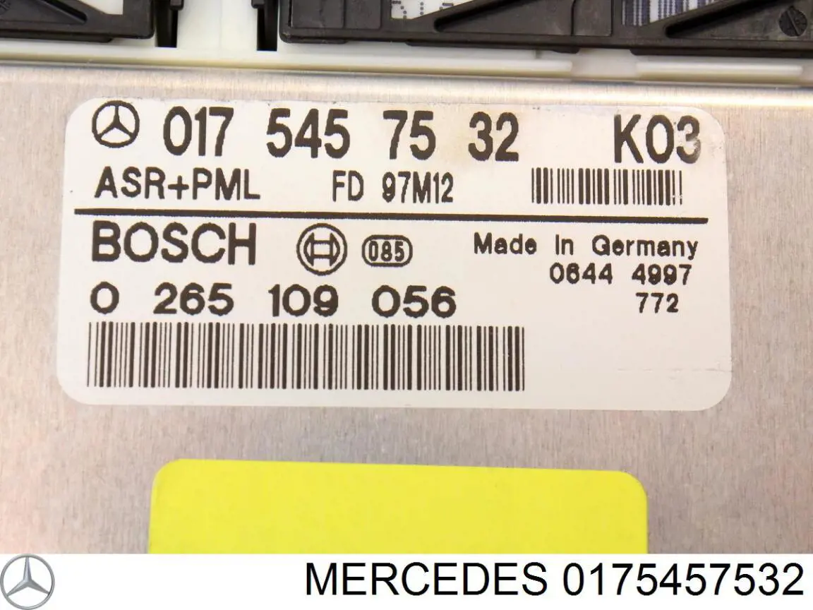 Модуль управления (ЭБУ) ASR Mercedes 0175457532 цена, от 11.25 USD