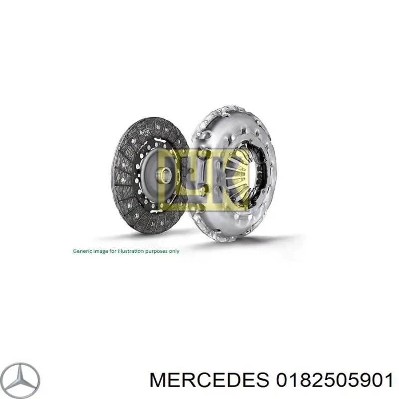 Сцепление 0182505901 Mercedes