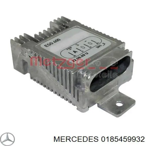 255453332 Mercedes регулятор оборотов вентилятора охлаждения (блок управления)