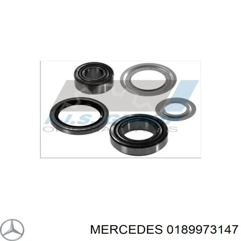 Сальник передней ступицы внутренний 0189973147 Mercedes