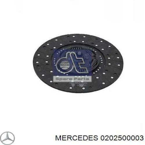 0202500003 Mercedes disco de embraiagem