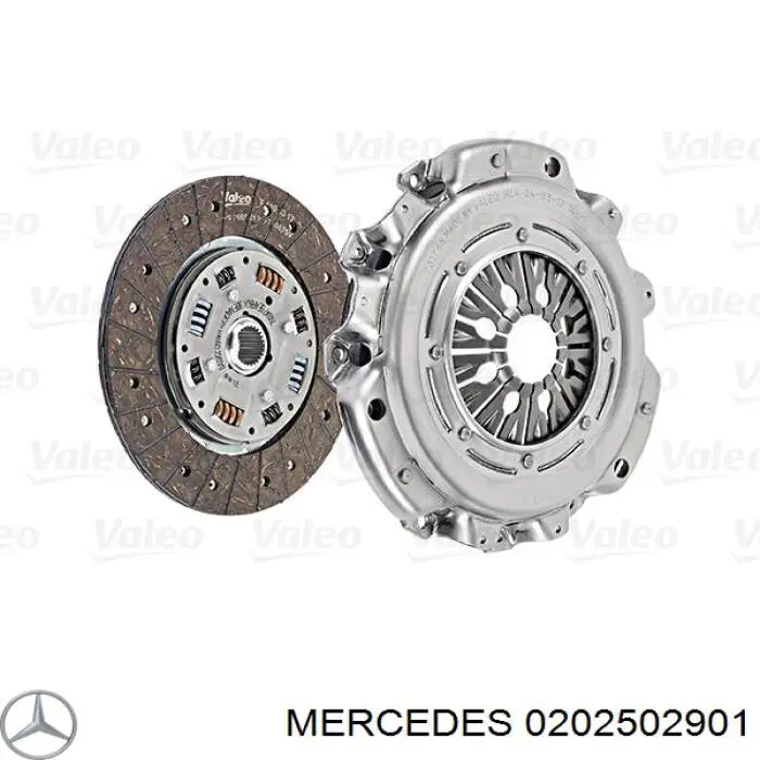 Комплект сцепления (3 части) Mercedes 0202502901 цена, от 199.99 USD