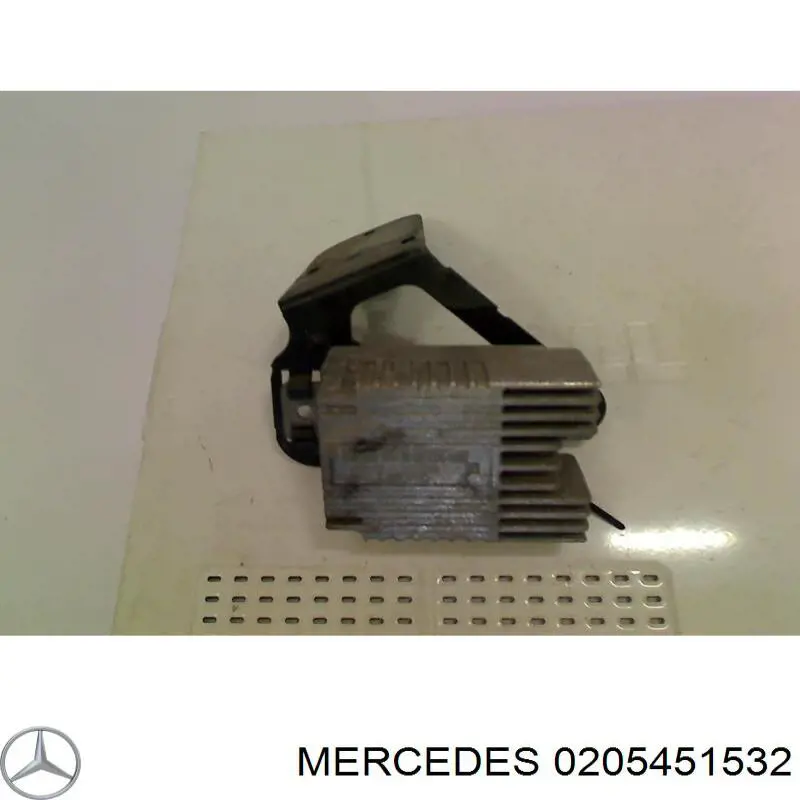 0205451532 Mercedes regulador de revoluções de ventilador de esfriamento (unidade de controlo)