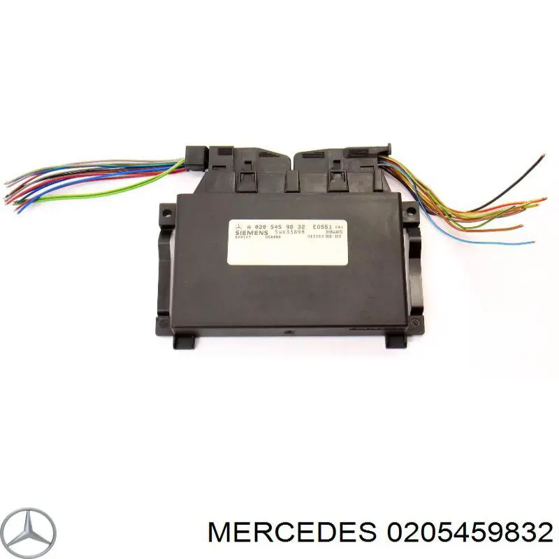 0205459832 Mercedes módulo de direção (centralina eletrônica da Caixa Automática de Mudança eletrônica)