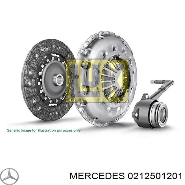 Сцепление 0212501201 Mercedes