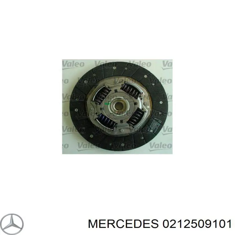 0212509101 Mercedes сцепление