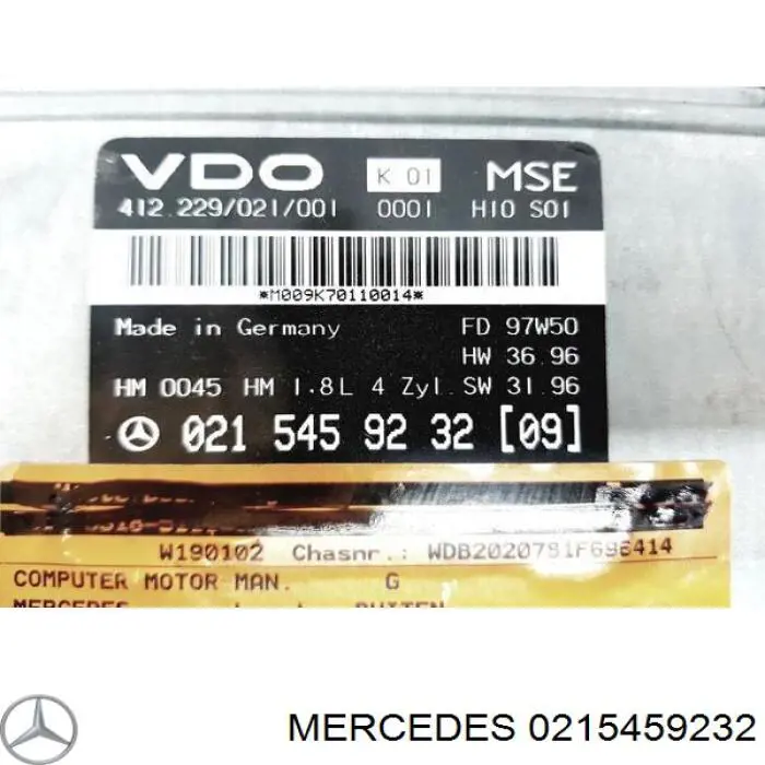 Купить A0215459232 Mercedes 