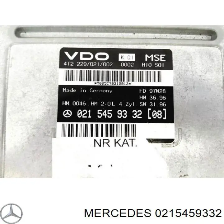 ЭБУ двигателем Mercedes A021545933280 цена, от 48.02 USD