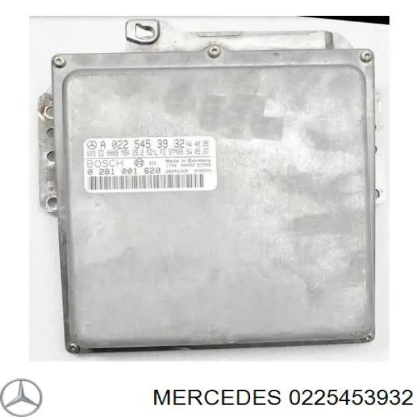 0225453932 Mercedes модуль управления (эбу двигателем)