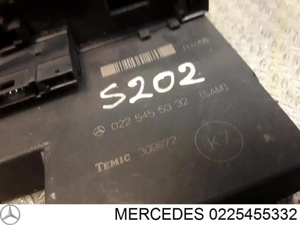 0225455332 MERCEDES Unidad de control de SAM, Módulo de adquisición de señal original y equivalente
